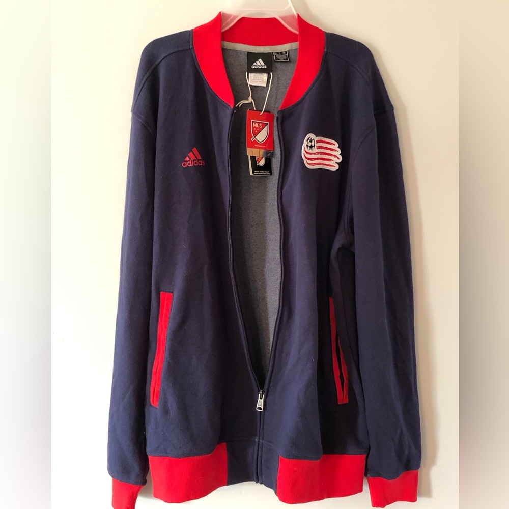 MLS New England Revolution track jacket